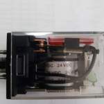 Rele RRK2L-F 24VDC (MK2)(T2) 2 contatos rev. 24vdc - 10A - 8 Pinos