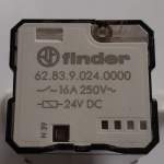 Rele Potência 6283.9024.0000 24vdc - 16A 3co