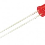 LED 5MM VERMELHO PACOTE 10 UNID.