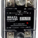 Rele Estado Solido Monofásico 100A 24 a 480VAC